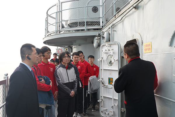 海軍166驅逐艦（珠海艦）實景教學