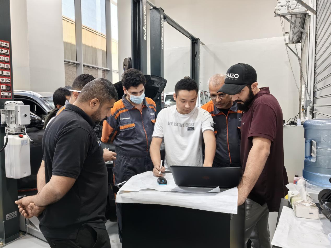 2023年11月 我院教師劉生赴沙特阿拉伯開展教學培訓工作